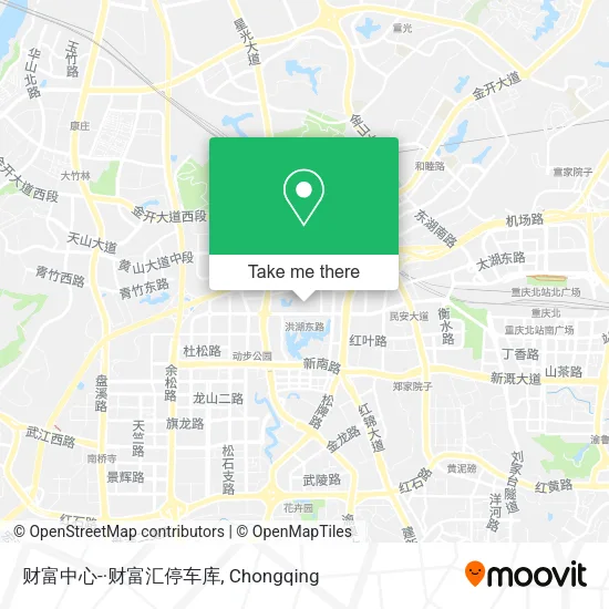 财富中心-·财富汇停车库 map