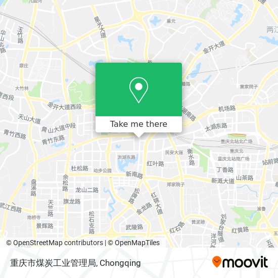 重庆市煤炭工业管理局 map