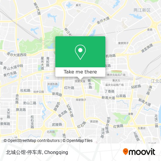 北城公馆-停车库 map