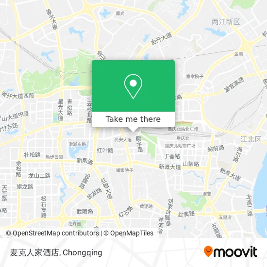 麦克人家酒店 map