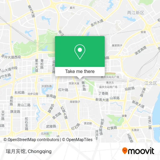 瑞月宾馆 map