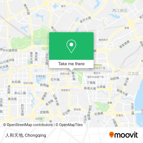 人和天地 map
