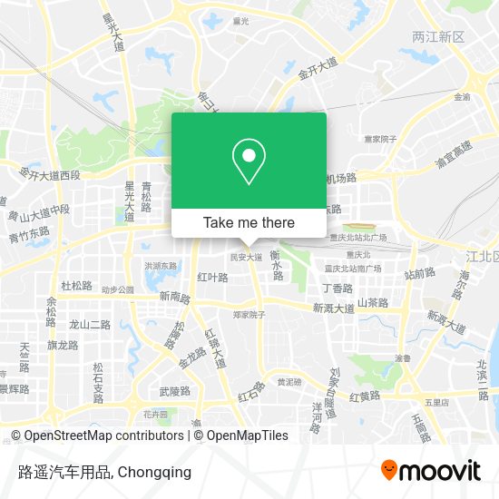 路遥汽车用品 map