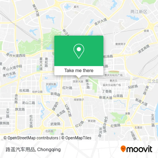 路遥汽车用品 map