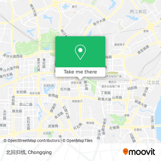 北回归线 map