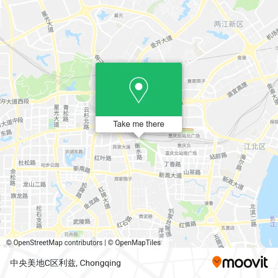 中央美地C区利兹 map