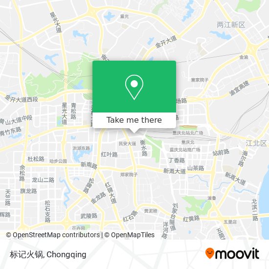 标记火锅 map