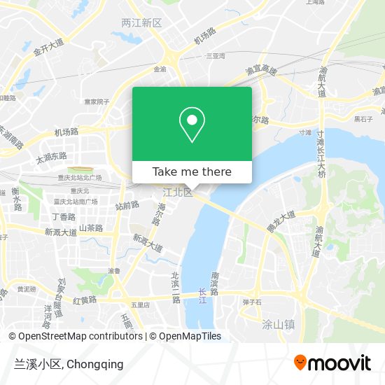 兰溪小区 map