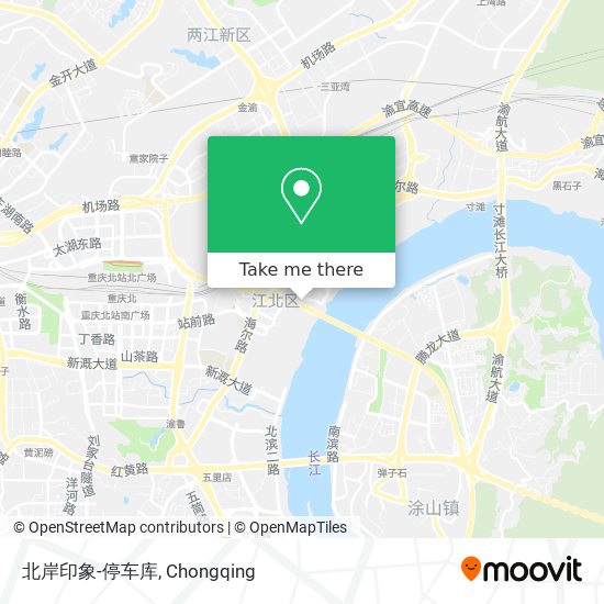 北岸印象-停车库 map