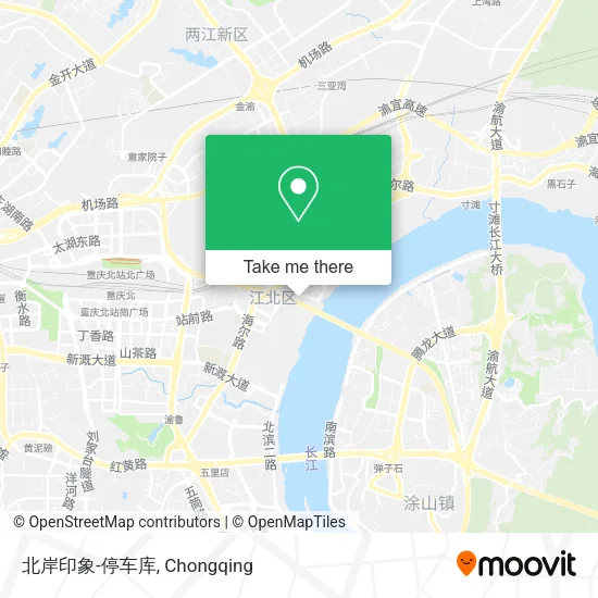 北岸印象-停车库 map