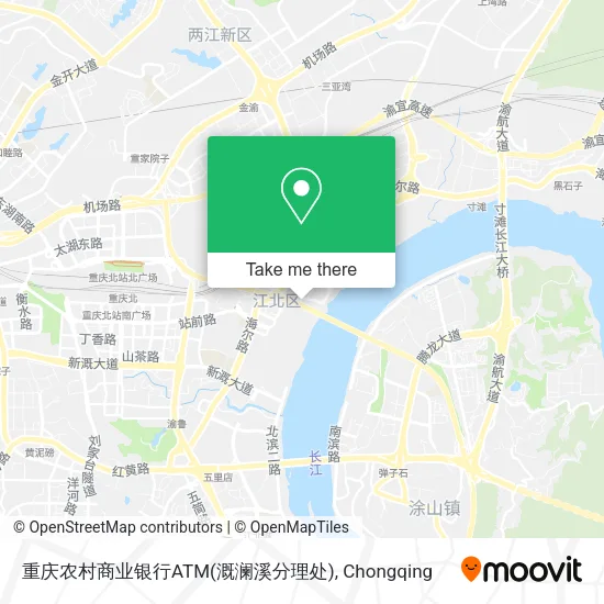 重庆农村商业银行ATM(溉澜溪分理处) map