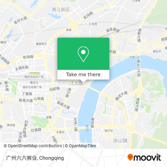 广州六六裤业 map