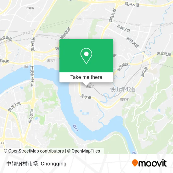 中钢钢材市场 map