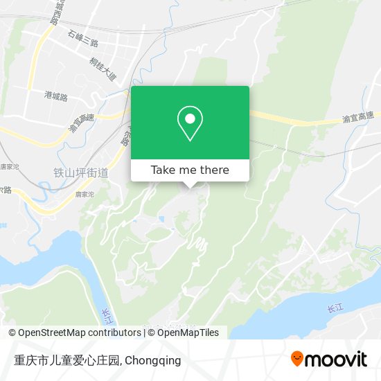 重庆市儿童爱心庄园 map