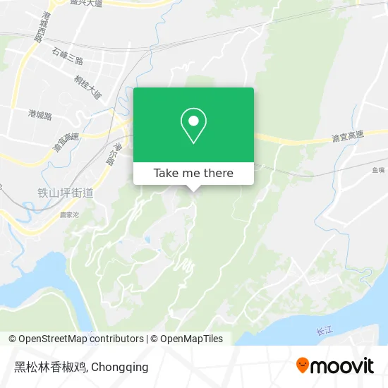黑松林香椒鸡 map