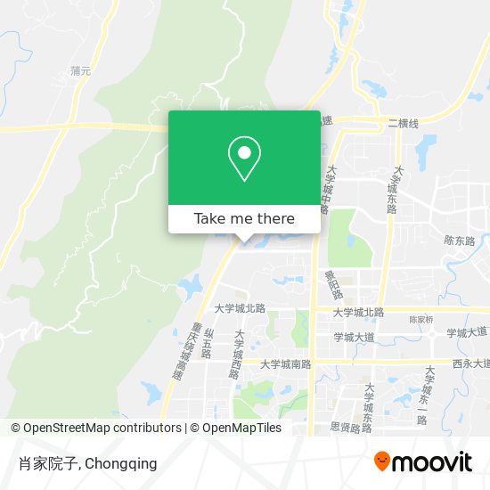 肖家院子 map