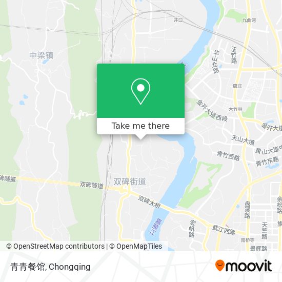 青青餐馆 map