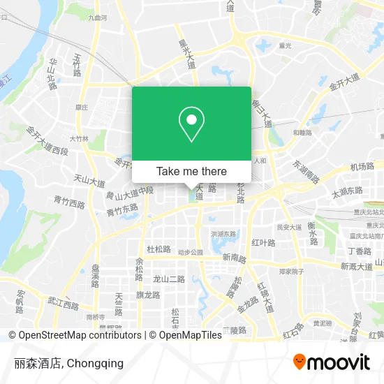 丽森酒店 map