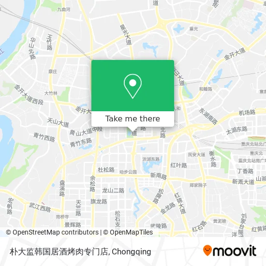 朴大监韩国居酒烤肉专门店 map