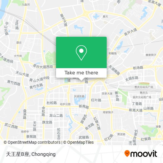 天王星B座 map