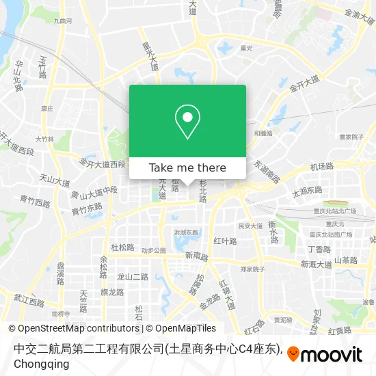 中交二航局第二工程有限公司(土星商务中心C4座东) map