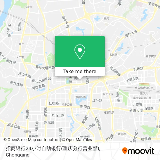 招商银行24小时自助银行(重庆分行营业部) map