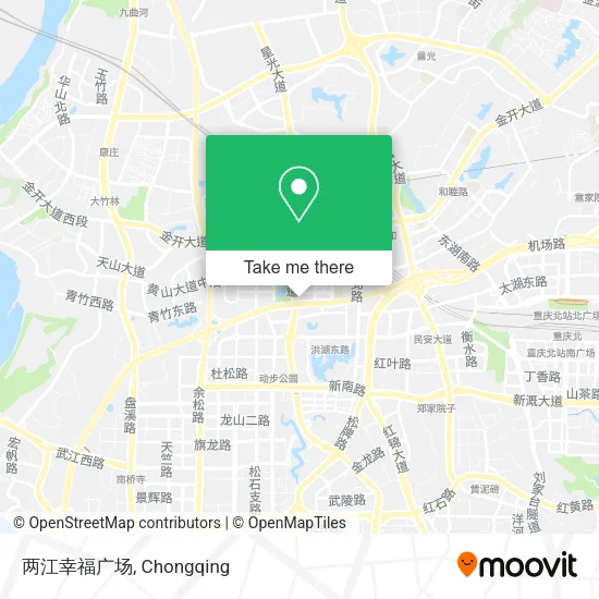 两江幸福广场 map