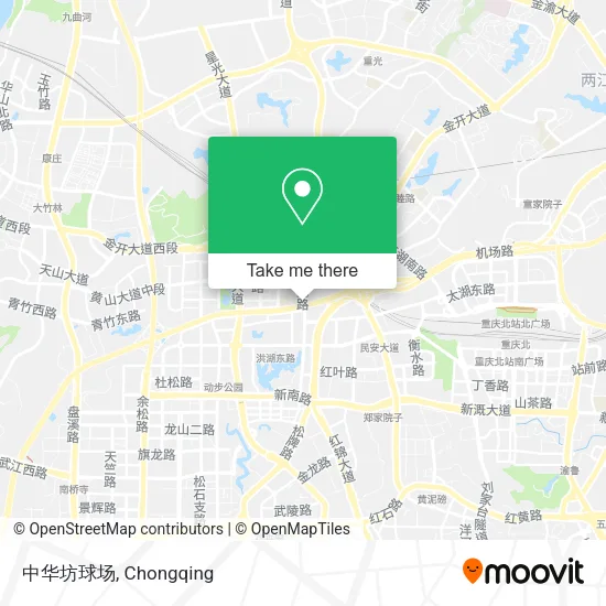 中华坊球场 map