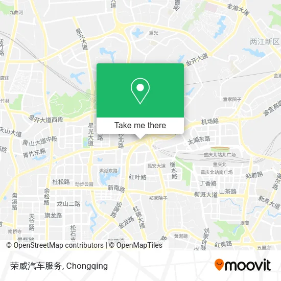 荣威汽车服务 map