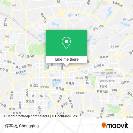 停车场 map