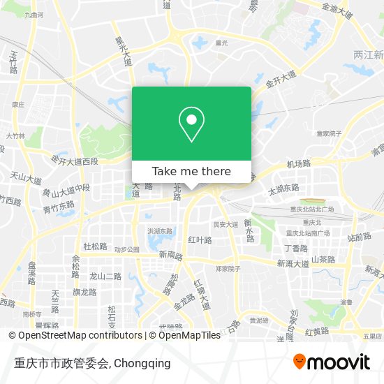重庆市市政管委会 map