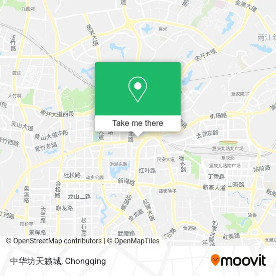 中华坊天籁城 map