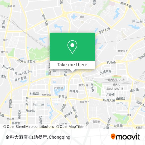 金科大酒店-自助餐厅 map