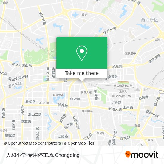 人和小学-专用停车场 map