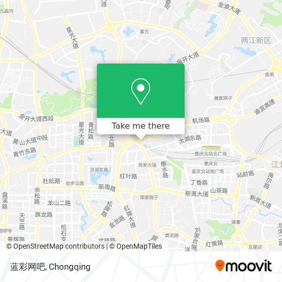 蓝彩网吧 map