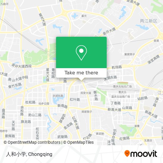 人和小学 map