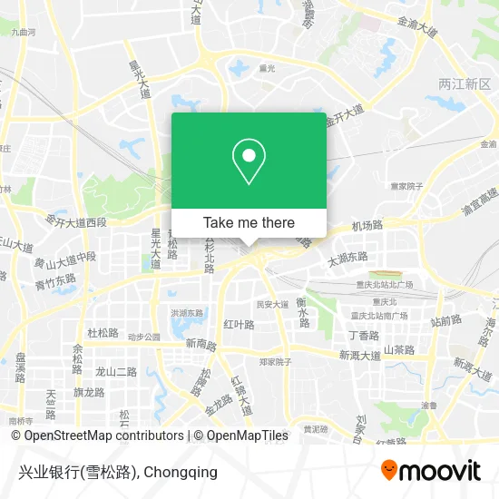 兴业银行(雪松路) map