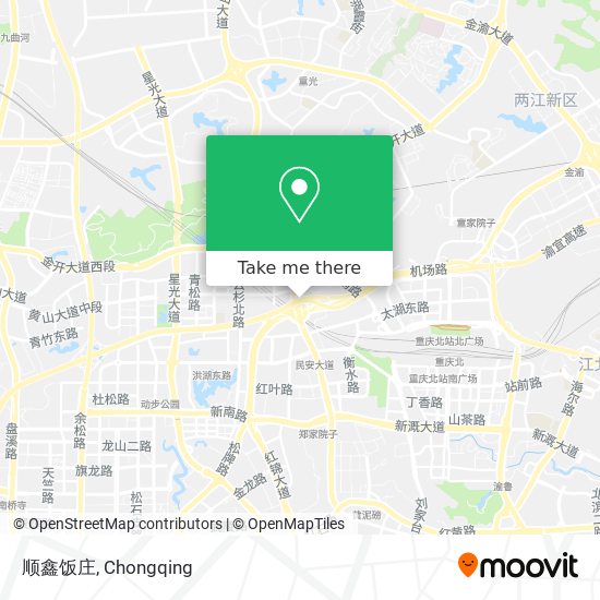 顺鑫饭庄 map