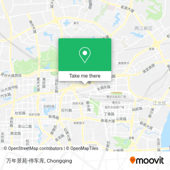 万年景苑-停车库 map