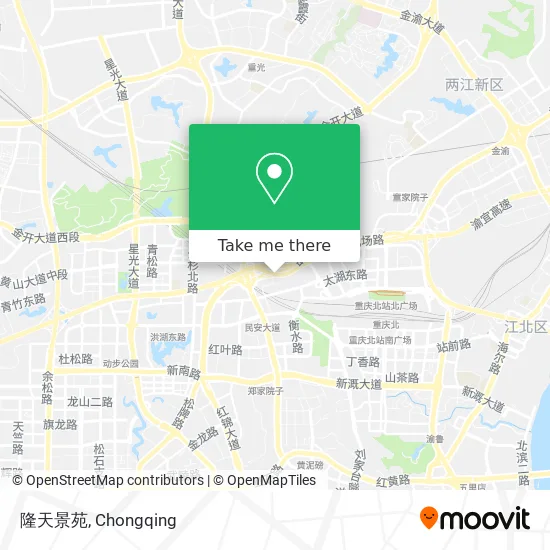 隆天景苑 map