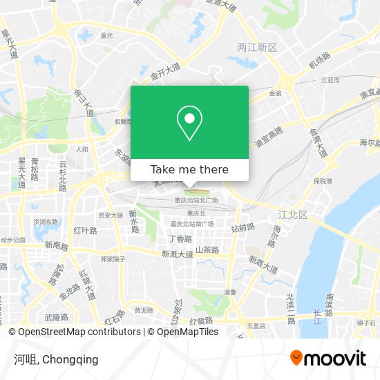 河咀 map