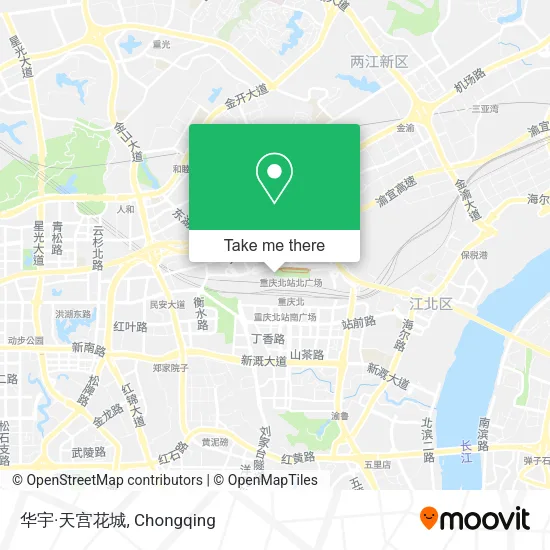 华宇·天宫花城 map