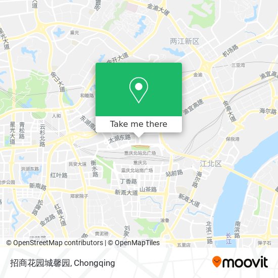 招商花园城馨园 map