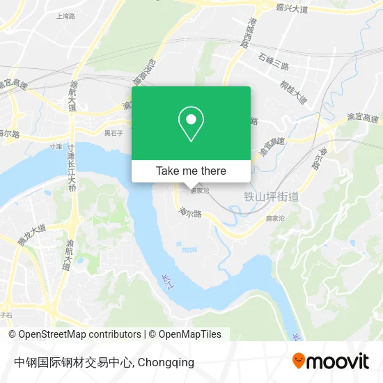 中钢国际钢材交易中心 map