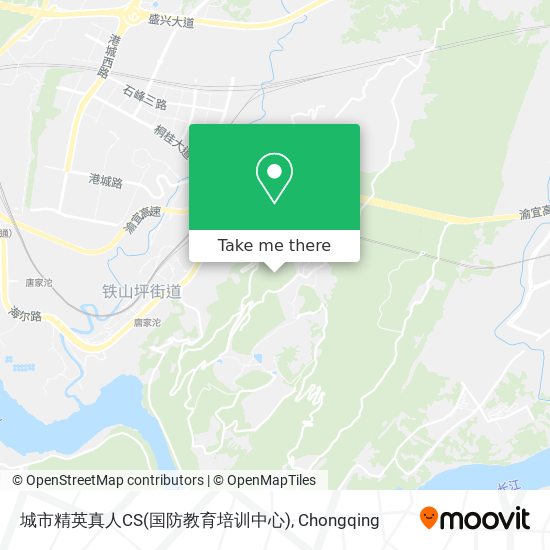 城市精英真人CS(国防教育培训中心) map