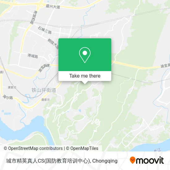 城市精英真人CS(国防教育培训中心) map
