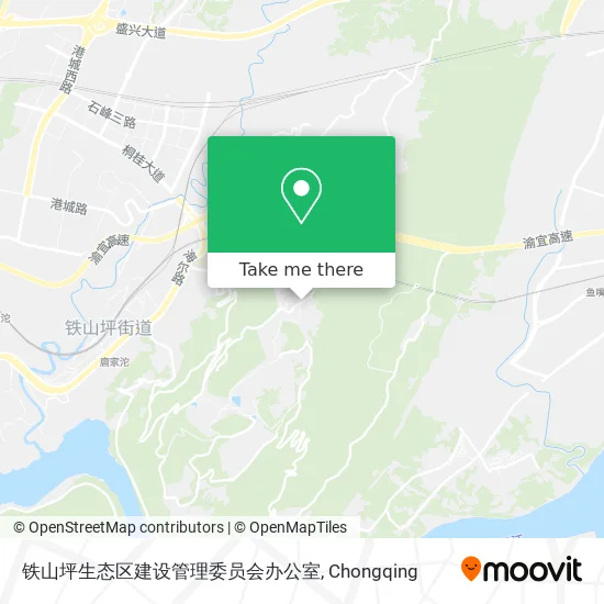 铁山坪生态区建设管理委员会办公室 map
