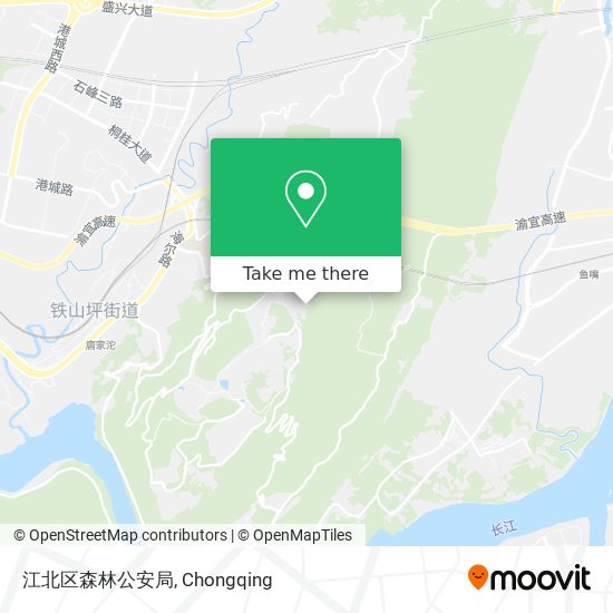 江北区森林公安局 map