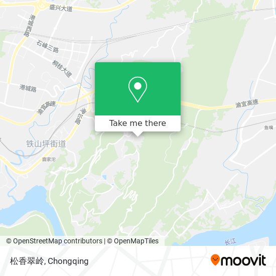 松香翠岭 map