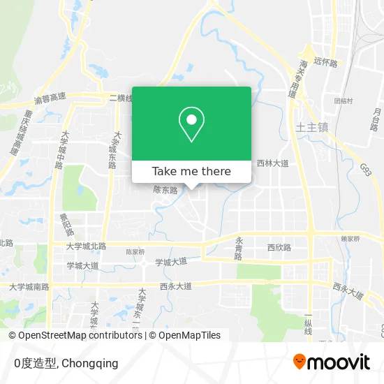 0度造型 map
